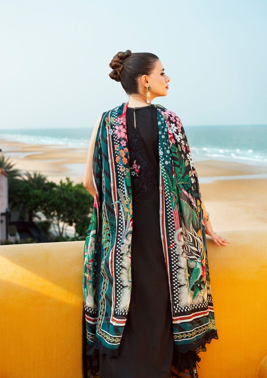 Saira Rizwan | Black - Luxury Lawn Collection