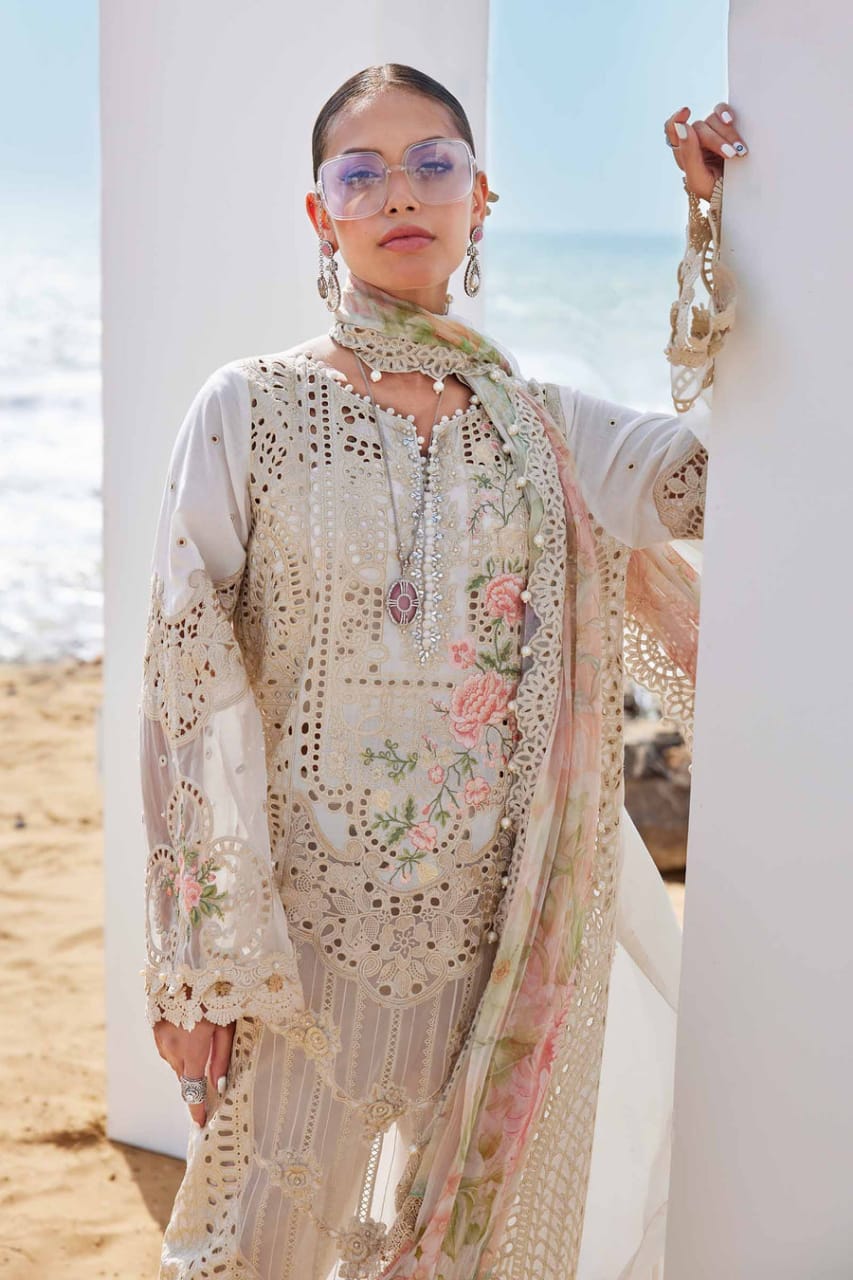 Maria B | Off White - Luxury Lawn Chikankari Collection