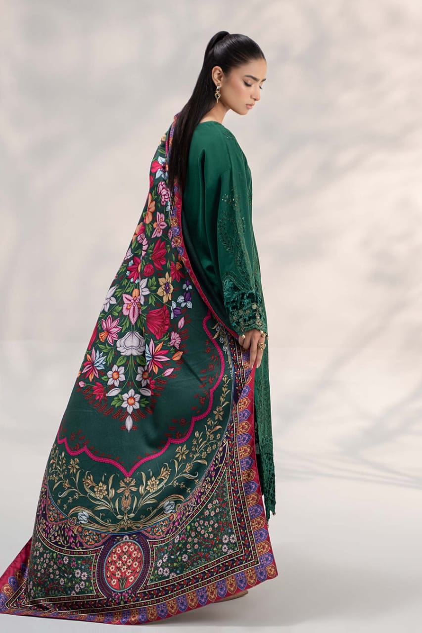 Maria B | Bottle Green - Casual Wear Cotton Collection