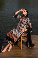 Charizma | Black & White - Lawn Collection