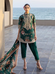 Zainab Chottani | Dark Green - Luxury Lawn Collection
