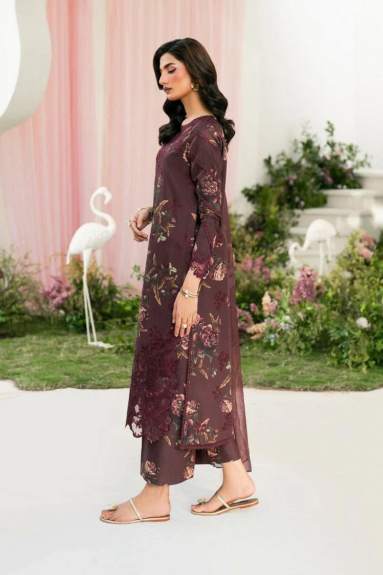 Iznik | Maroon - Lawn Collection