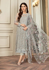 Zarif | Silver Grey - Net Collection