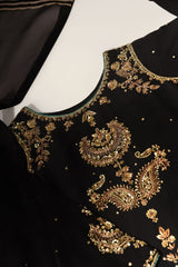 Agha Noor | Black - Velvet Collection