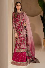 Jazmin | Shocking Pink - Semipure Chiffon Collection