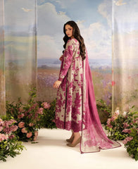 Iznik | Skin Maroon - Lawn Printed With Chikankari Collection