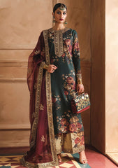 Hum Joli | Dark Teal - Lawn Collection