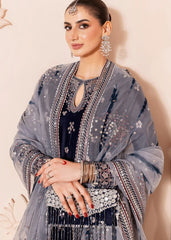 Jazmin | Navy Blue - Velvet Collection
