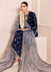 Jazmin | Navy Blue - Velvet Collection