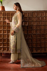 Sheenora | Pista Green - Organza Collection