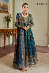Baroque | Zinc - Embroidered Digital Chiffon Collection