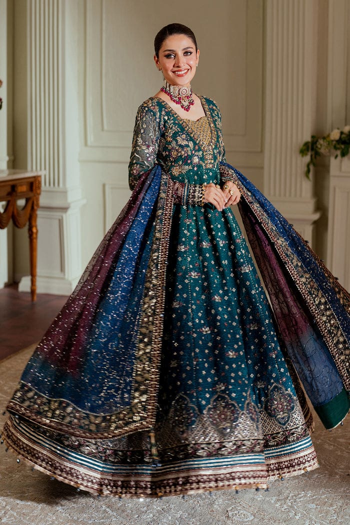 Baroque | Zinc - Embroidered Digital Chiffon Collection