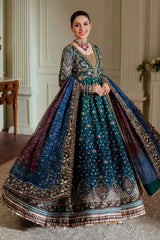 Baroque | Zinc - Embroidered Digital Chiffon Collection