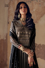 Charizma | Black - Digital Chiffon Embroidered Collection