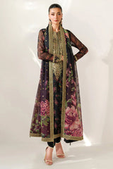 Jazmin | Black - Lawn Collection