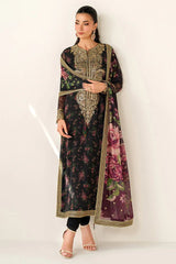 Jazmin | Black - Lawn Collection