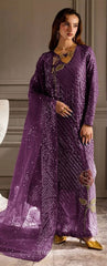 Nureh  | Purple - Fancy Chiffon Collection