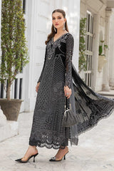 Maria B | Black Tie & Die - Chiffon collection