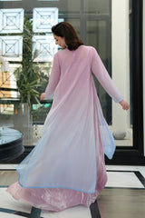 Lulusar | Pink & Grey - Chiffon Collection