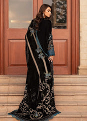 Maria B | Black & Zinc - Palachi Velvet  Embroidered Collection
