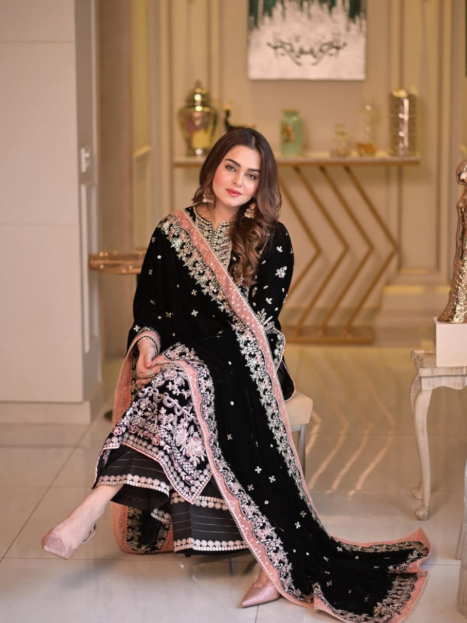Aneelas Collection | Black - Micro 9000 Velvet Collection