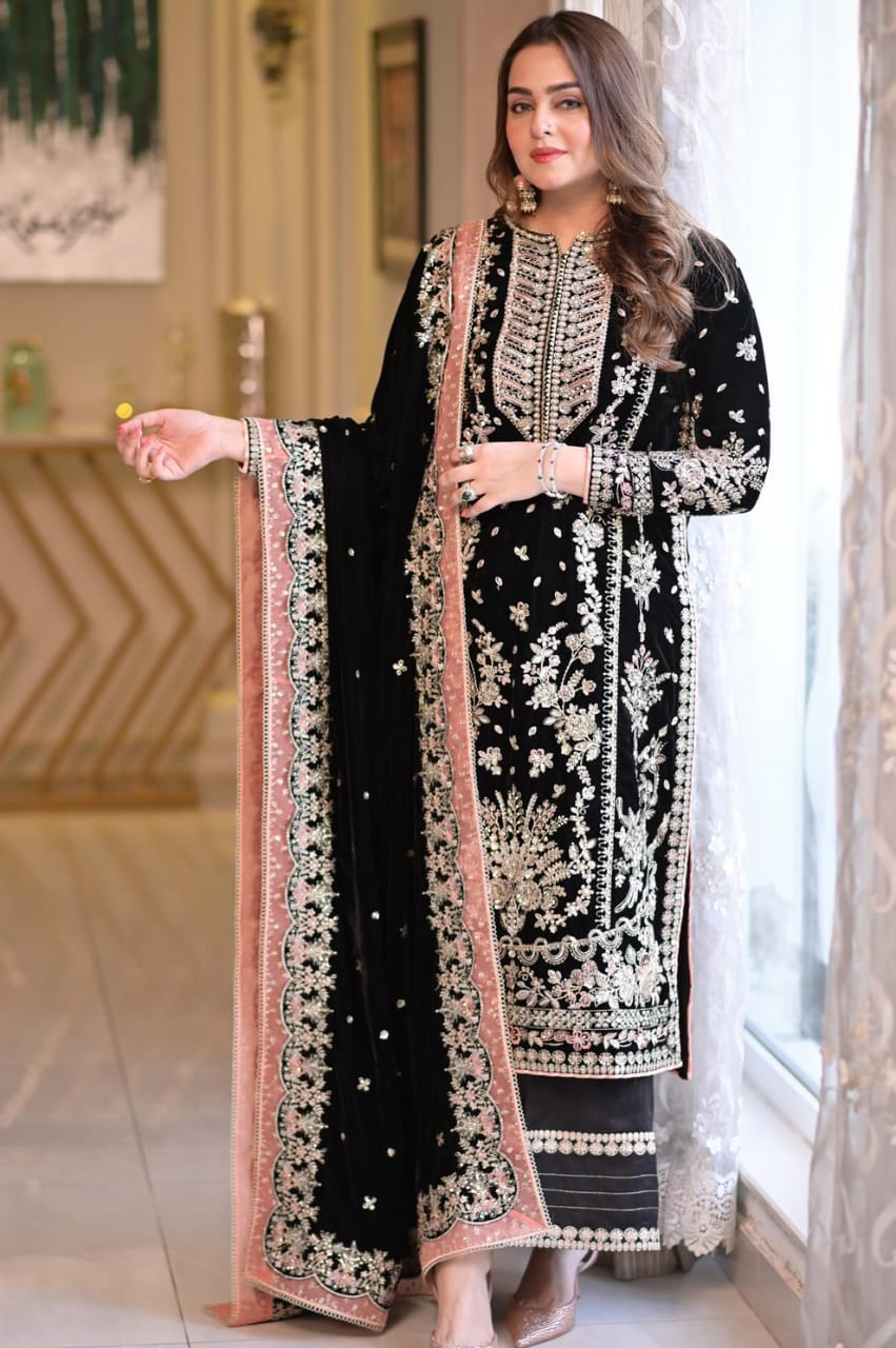 Aneelas Collection | Black - Micro 9000 Velvet Collection