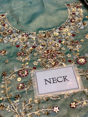 Haris Shakeel | Sea-Green Gold - Addawork Formal Wedding Wear Collection