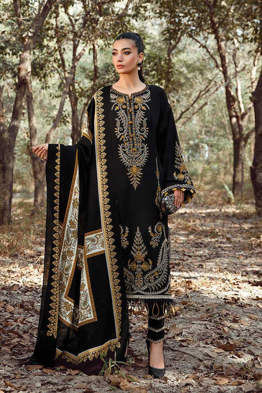 Maria B | Black  - Dhanak Winter Collection
