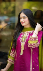 Omal | Shocking Pink - Dhanak Winter Collection