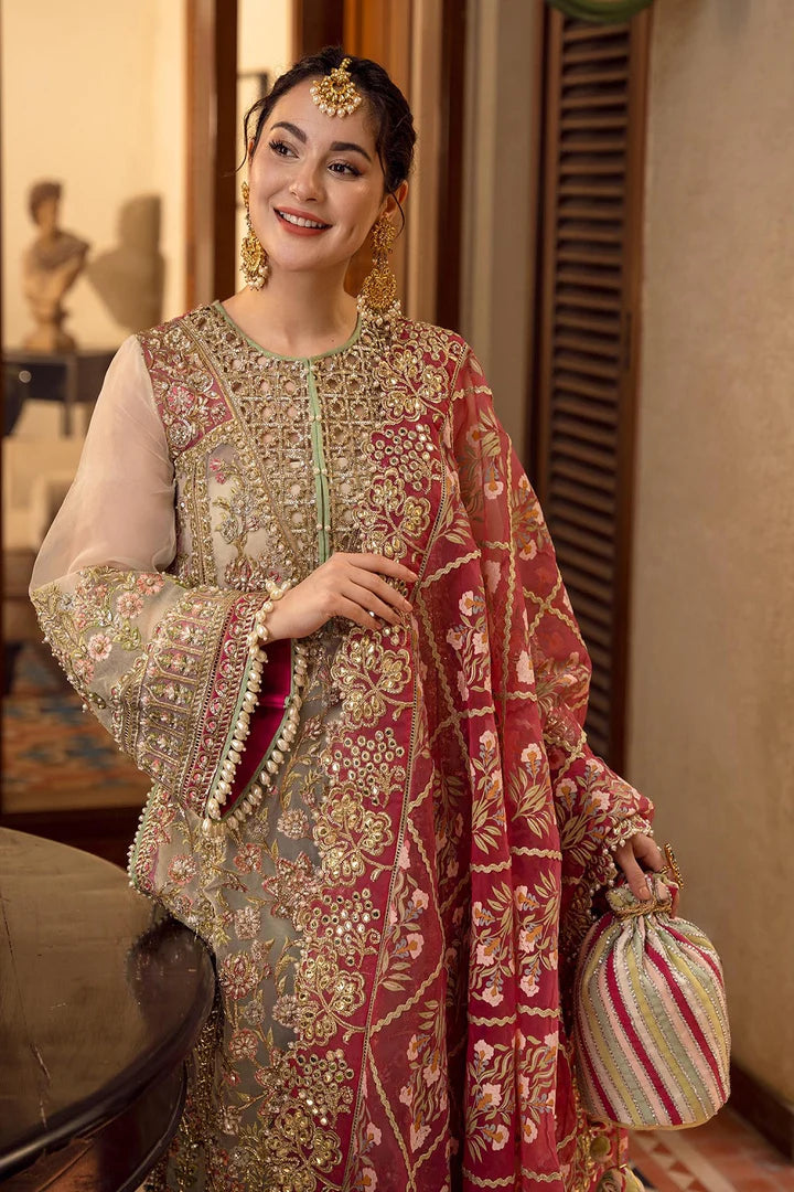 Crimson Wedding Collection Hand Work 3pc