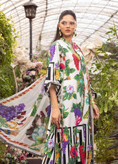 Maria B White & Multi Digital Emb New Arrival Lawn 3pc