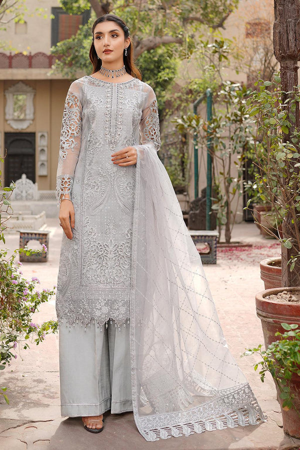 Maryams | Grey - Organza Collection