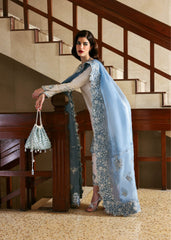 Hussain Rehar | Off-White - Raw Silk Embroidered Collection
