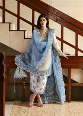 Hussain Rehar | Off-White - Raw Silk Embroidered Collection